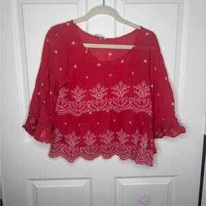 American eagle Embroidered Women's Top